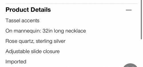 Neu mit Etikett Kendra Scott Kingston Halskette mit Anhänger Fransen Rosenquarz Silber verstellbar - Bild 3 von 3