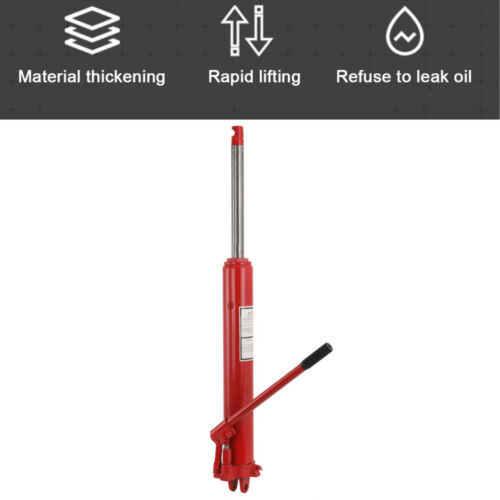 New 12 Ton Long Ram Hydraulic Jack Single Pump for Engine Lift Hoist US - Bild 3 von 15