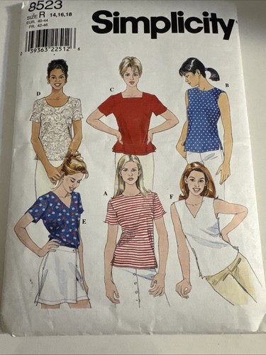 Lot Of 3 Tops And Dresses Pattern Simplicity, McCalls & Newlook F2 - Picture 10 of 14