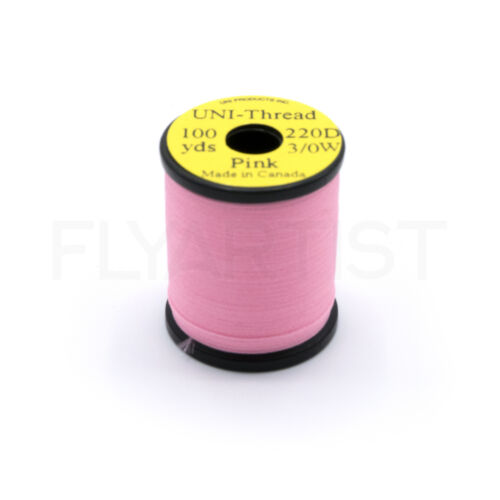 HILO UNI 3/0 - Plantilla para atar moscas hilo encerado 100 yardas carrete - ¡15 colores disponibles! - Imagen 11 de 16