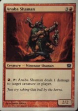 Anaba Shaman - 9th Edition: #172, Magic: The Gathering Mp R37