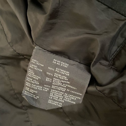 Andrew Marc Long Winter Coat - women’s size small - Black Cold Weather Jacket - Picture 10 of 12