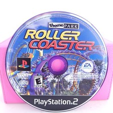 Theme Park Roller Coaster (PlayStation 2 PS2) Disc Only
