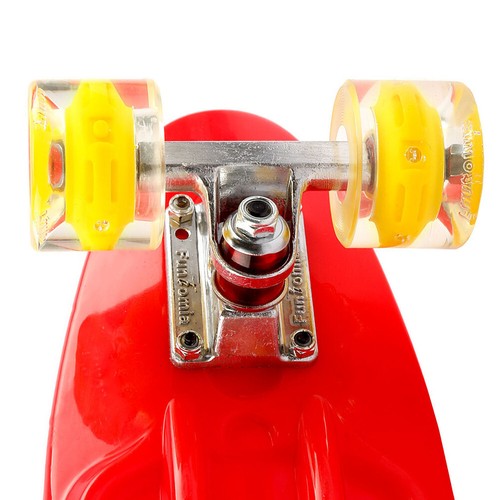Mini-Board FunTomia LED Rollen Skateboard Cruiser board ABEC-9 + T-Tool + Gummi - Bild 41 von 64