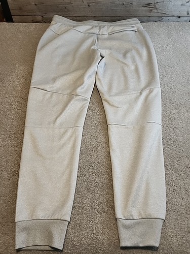Hurley Men Pants XL Gray Jogger Pockets Drawstring Double Knee - Picture 4 of 19