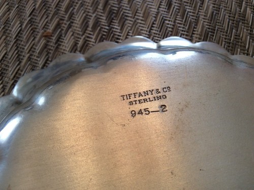 Tiffany & Co. Sterling Silver, Low Bowl or Dish with Scalloped Edge - Picture 4 of 7