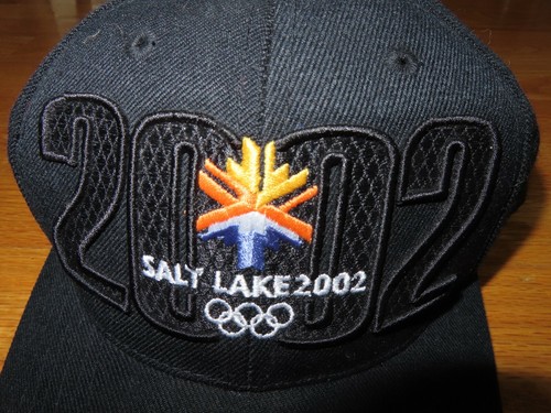 2002 SALT LAKE CITY Winter OLYMPIC GAMES (Adjustable) Cap w/ Tags - Picture 2 of 3