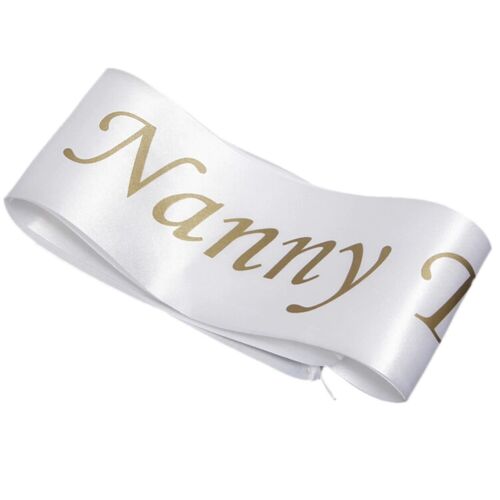BABY SHOWER SASHES Mummy to be Nanny, Aunty & Big Sister & Grandma to be sash - Picture 12 of 15