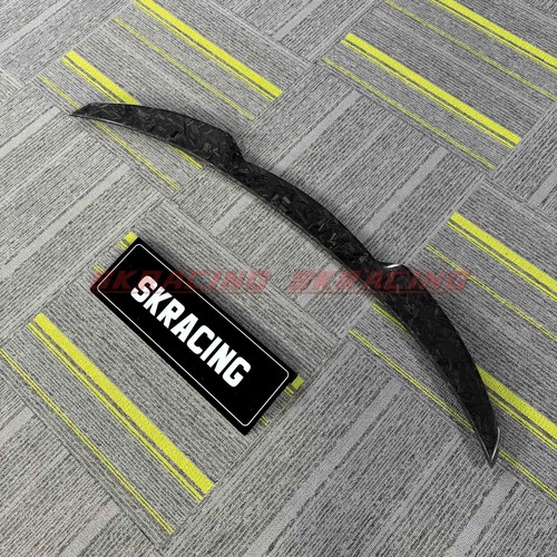 Carbon/Forged Carbon/Gloss Black Rear Trunk Spoiler Wing For Toyota Corolla 20+ - Picture 20 of 42