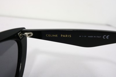 Celine Bevel Cat EYE Sonnenbrille Sunglasses Schwarz cl40191s Sehr