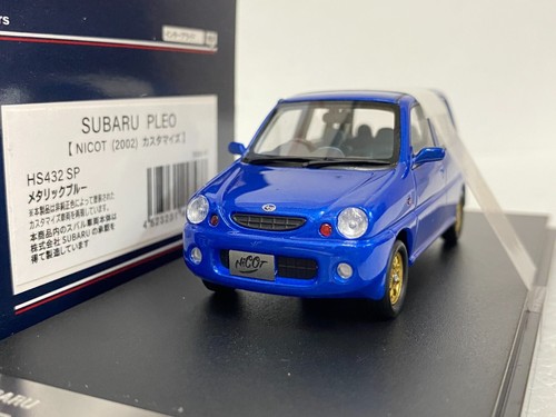 1:43 HI STORY HS432SP Subaru Pleo Nicot Custom 2002 WR Blue JDM scale model car - Picture 4 of 11