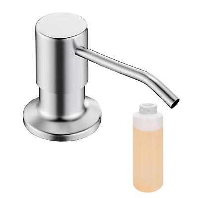 #ad Built in Soap Dispenser for Kitchen Sink Brushed Nickel Stainless Steel Coun... $10.09