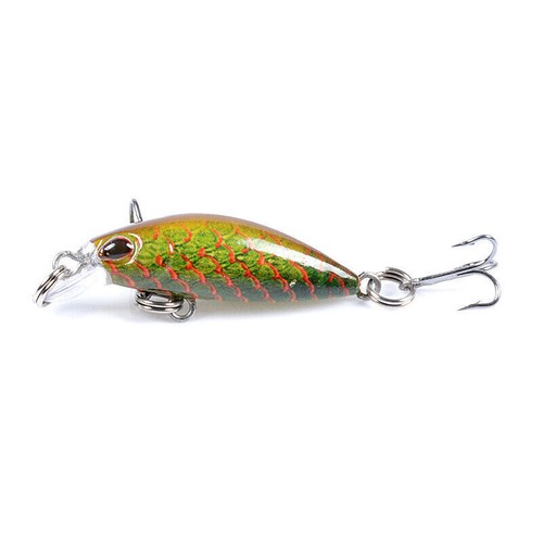 7Pcs Mini Minnow Fishing Lures Slow Sinking 4cm/2.5g Bass Trout Walleye Redfish - Picture 3 of 4