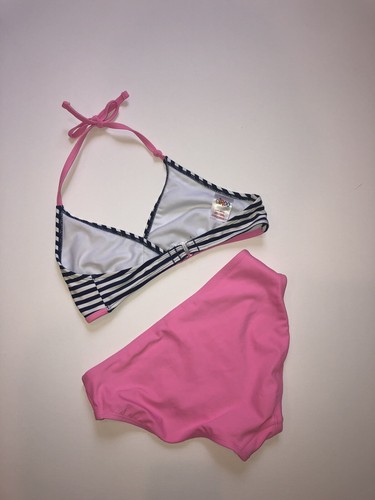 Girl's CIRCO Blue, White, Pink Bikini Large 10/12 - Picture 6 of 10