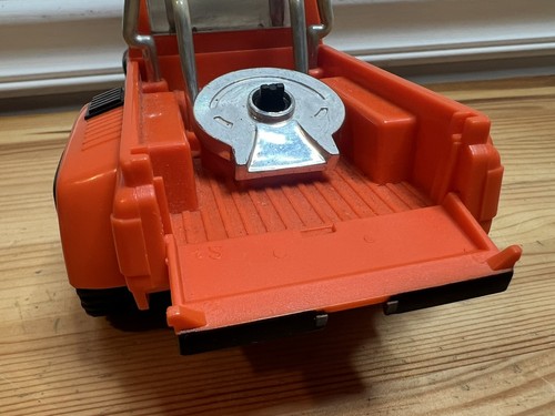 Vintage 1985 Kenner M.A.S.K. Firecracker Action Figure Orange Truck Collectible - Picture 10 of 15