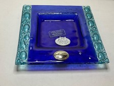 MURANO ANNABELLA ITALY ART GLASS CANDY DISH BEAUTIFUL VINTAGE PIECE