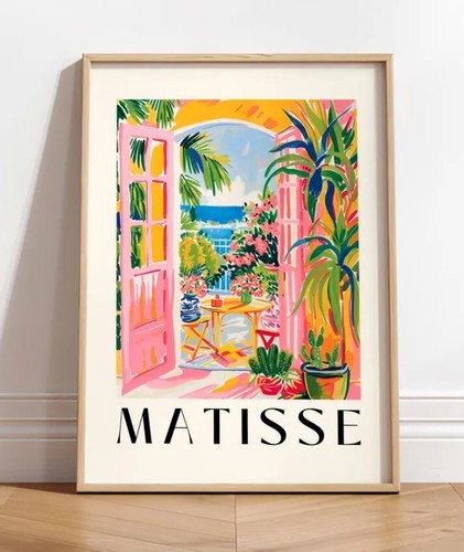 Henri Matisse print, Aesthetic poster - Bild 2 von 4