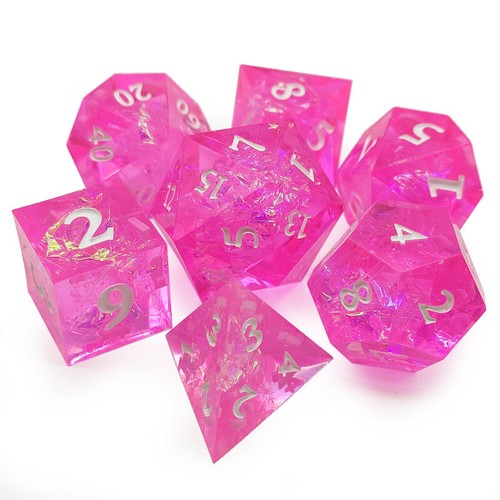 7pcs Polyhedral Dice Sets For Role Playing Party Game RPG - Picture 18 of 32