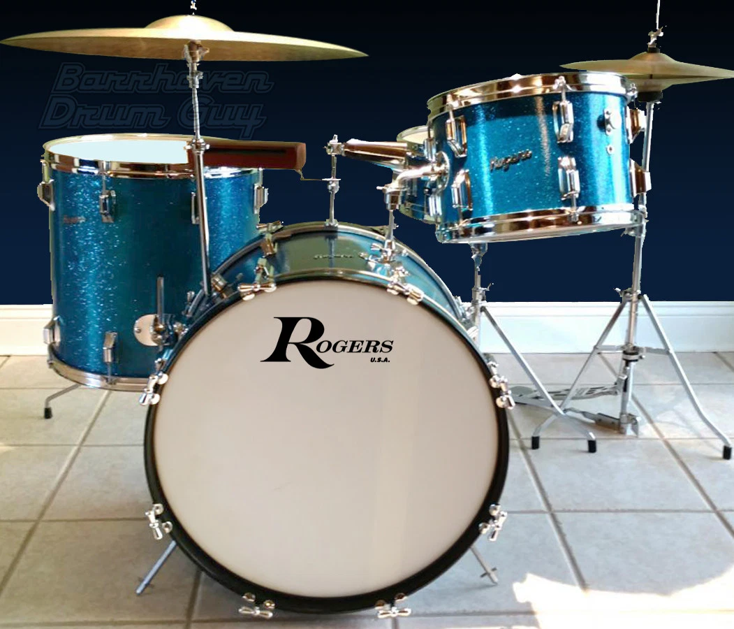 Rogers cheap drum heads