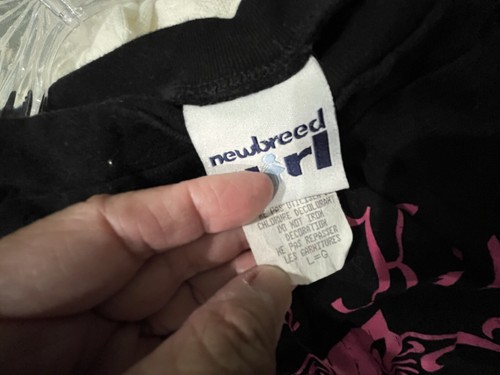 NEWBREED GIRL~MISS KITTY~CHARM SCHOOL LEARN ATTITUDE~ALMOST PURRFECT COTTON TOP - Picture 4 of 7