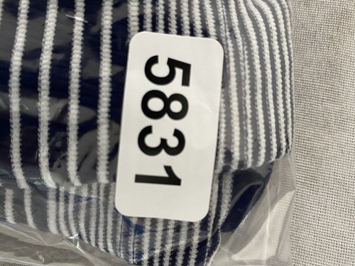 NWT Maeve Edisto Column Women’s Dress Navy blue white striped Size Medium - Picture 11 of 11