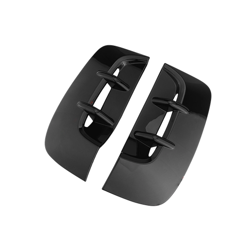 2x Gloss Black Front Side Fender Air Vent Cover Trim for Kia Stinger 2017-2023fh - Picture 9 of 10