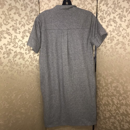 Marc Jacobs Gray Wool Neck Tie Shift Dress Size 0 - Picture 4 of 7