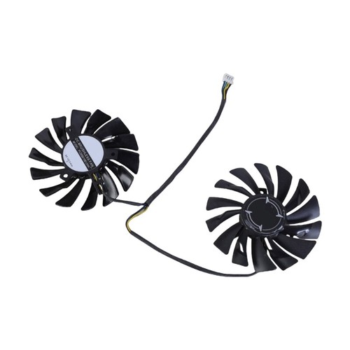 GPU Cooling Fan High Efficiency for RX470 RX480 RX570 Graphics Card 4Pin VGA Fan - Afbeelding 7 van 8