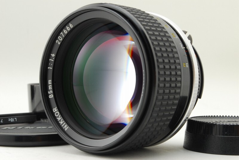 SIC [TOP MINT] Nikon AI-S Ais NIKKOR 85mm F1.4 Portrait MF Lens