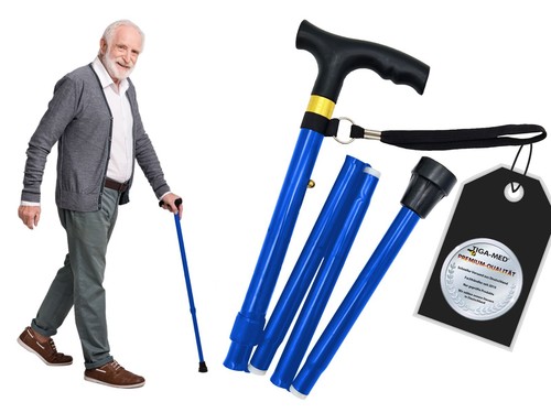 Bastón bastón bastón bastón bastón ayuda para caminar bastón plegable n. ELECCIÓN - Imagen 2 de 32