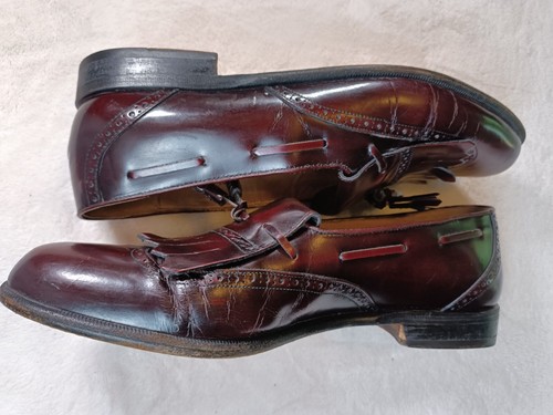 Mocassini uomo Nordstrom Made In Italy nappa marrone taglia 10,5 con abito o casual - Foto 5 di 11
