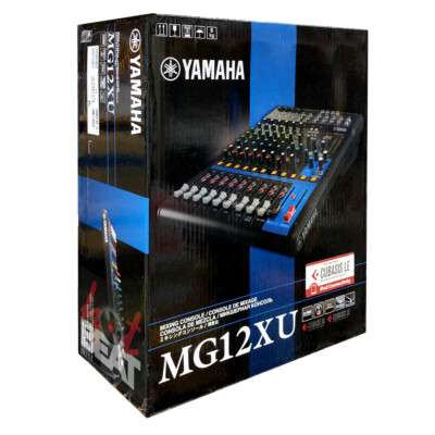 YAMAHA MG12XU 12チャンネル MG12XU 12-Channel Mixer with USB and Effects - Yamaha USA