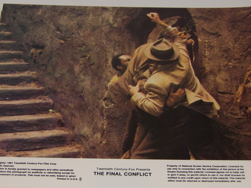 "FINAL CONFLICT" VINTAGE MOVIE LOBBY CARDS/POSTERS 8-8X10 INCH - Picture 3 of 9