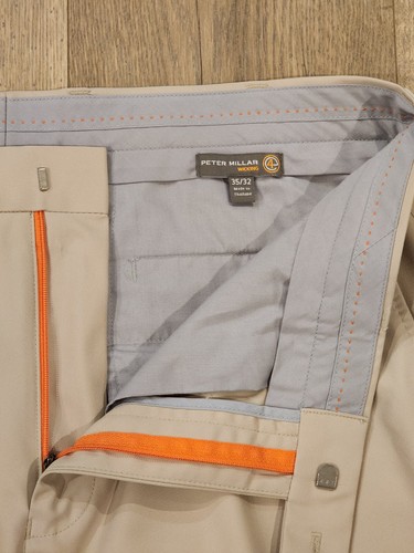 Peter Millar Wicking Golf Pants Men Size 35 X 31 - Picture 5 of 14