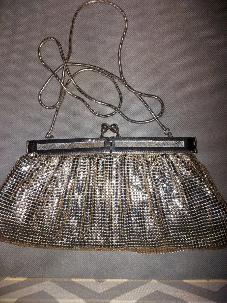 Silver glomesh bag sale