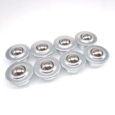 8x CY-15H Dia 15mm 9/16'' Ball Metal Transfer Bearing Unit Ball Wheel Conveyor
