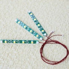 10 x DC 3V LED strip compact thin size light passenger cars building plug n play