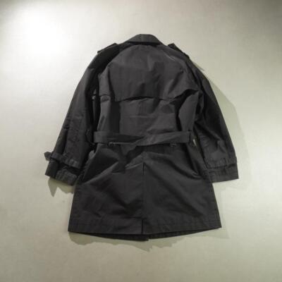 Paul Smith Trench Coat Spring Coat Black/JW145 Size M Belt