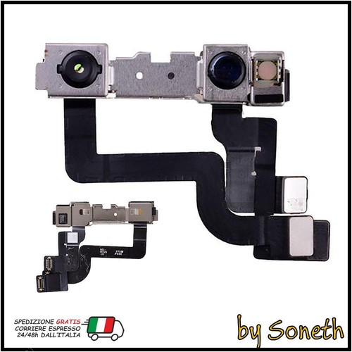 FLAT FOTO CAMERA FRONTALE ANTERIORE PER IPHONE XR A1984 A2105 A2106 - Foto 1 di 3