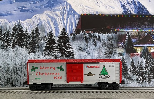 Lionel 1988 Christmas Boxcar  6-19904 - Picture 1 of 11