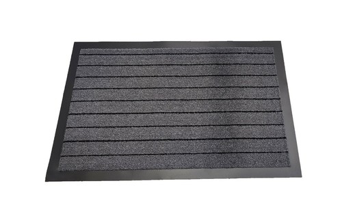 Saleté Trappeur Lourd Anti-dérapant Tapis Extérieur Bureau Maison Entrée De Gris - Photo 2 sur 3