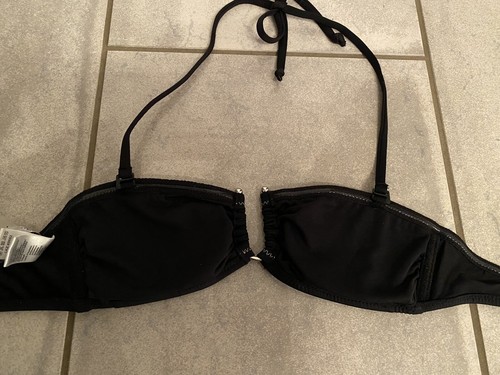 Lascana Michalsky Mixkini Bikini Top Oberteil Bandeau schwarz 32 A B XS NEU - Bild 5 von 6