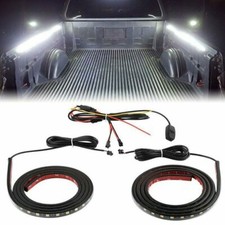 2pc Led Bar Truck Bed Cargo Work Lighting Kit Strips 12v Light Decor For Suv Van