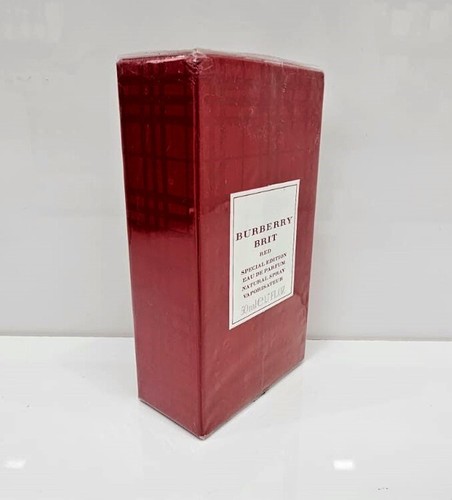 Burberry Brit Red Special Edition EDP Spray 50 ml - 1.7 fl.oz New sealed - Imagen 9 de 21