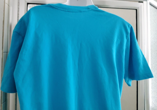MARKS & SPENCER 100% COTTON TEE-SIZE 8-TORQUOISE-CREW NECK-SHORT SLEEVES-**NEW** - Picture 22 of 24