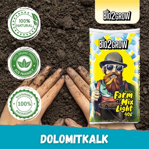 Bio2Grow Farm Mix Light 40L Cannabis Grow Blumen Erde Profi Substrat Bonsai - Bild 7 von 8