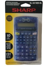 Sharp EL-501WBBL Scientific Calculator NEW