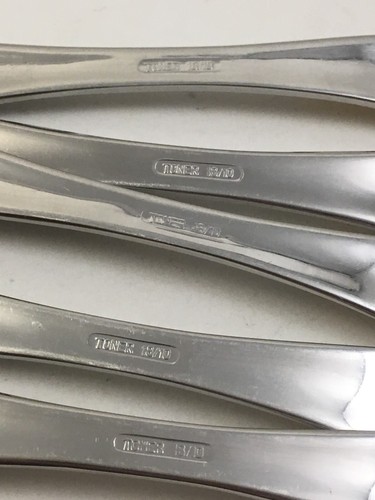 Toner 18/10 Stainless Silverware 5 Forks 8" Flatware  - Afbeelding 5 van 6