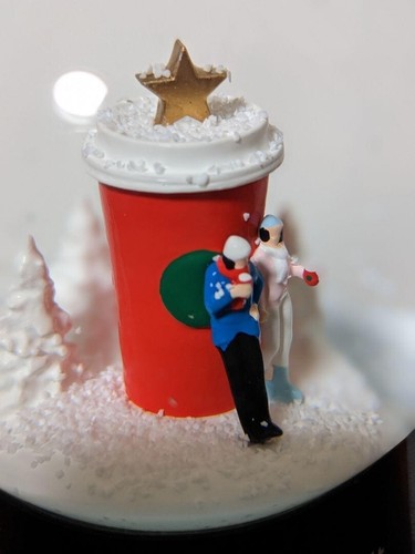 Starbucks Snow Globe Starbucks eGift 2022 New - Picture 2 of 3