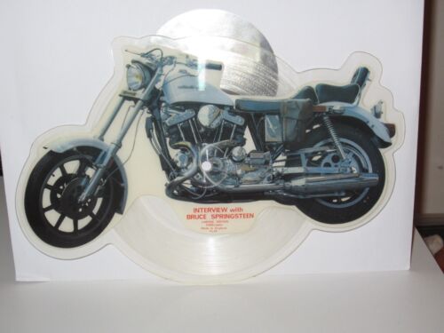 Bruce Springsteen – Interview With Bruce Springsteen 7" Shaped Pictute Disc VG+ - Picture 2 of 3